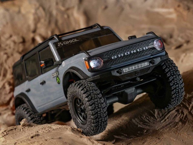 grey 1/30 SCX30 Ford Bronco 4X4 RTR Rock Crawler - Cars - view 24