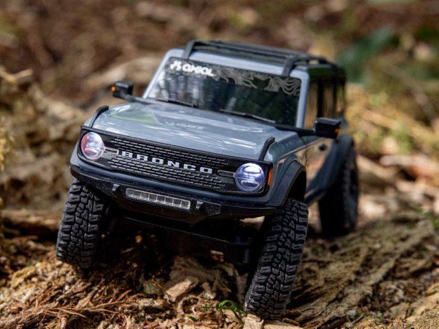 grey 1/30 SCX30 Ford Bronco 4X4 RTR Rock Crawler - Cars - view 25
