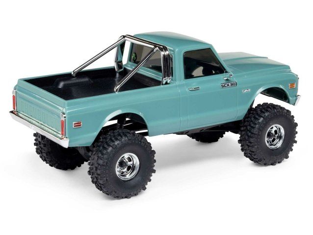 green 1/30 SCX30 Chevrolet K10 4X4 RTR Rock Crawler - Cars - view 2