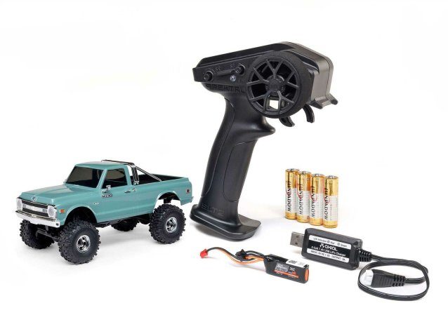 green 1/30 SCX30 Chevrolet K10 4X4 RTR Rock Crawler - Cars - view 7