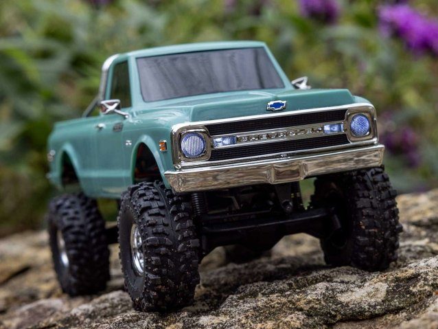 green 1/30 SCX30 Chevrolet K10 4X4 RTR Rock Crawler - Cars - view 17