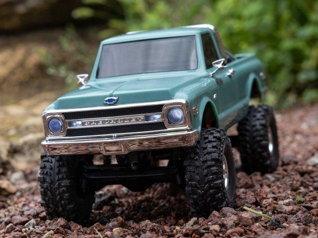 green 1/30 SCX30 Chevrolet K10 4X4 RTR Rock Crawler - Cars - view 20