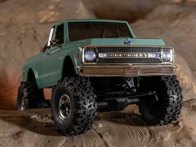 green 1/30 SCX30 Chevrolet K10 4X4 RTR Rock Crawler - Cars - view 21