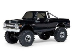 black 1/30 SCX30 Chevrolet K10 4X4 RTR Rock Crawler