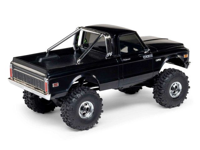 black 1/30 SCX30 Chevrolet K10 4X4 RTR Rock Crawler - Cars - view 2