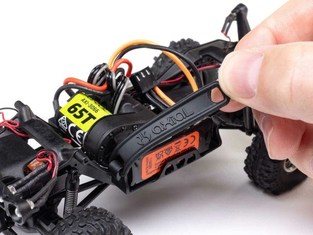 black 1/30 SCX30 Chevrolet K10 4X4 RTR Rock Crawler - Cars - view 9