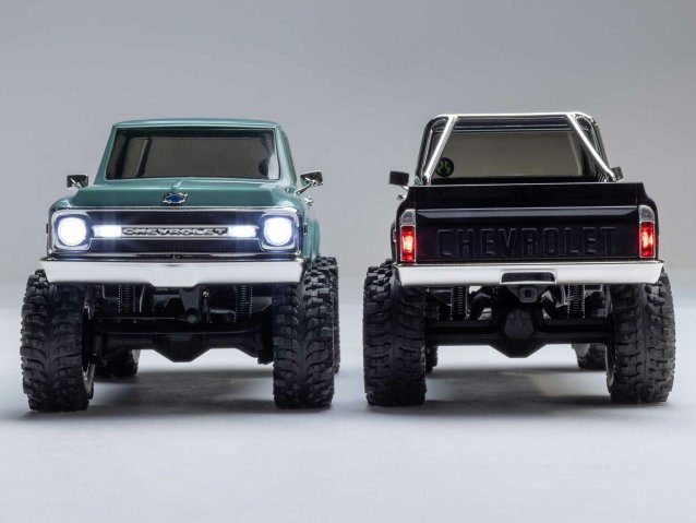 black 1/30 SCX30 Chevrolet K10 4X4 RTR Rock Crawler - Cars - view 10