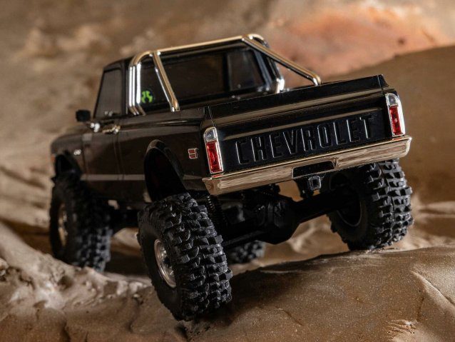 black 1/30 SCX30 Chevrolet K10 4X4 RTR Rock Crawler - Cars - view 19