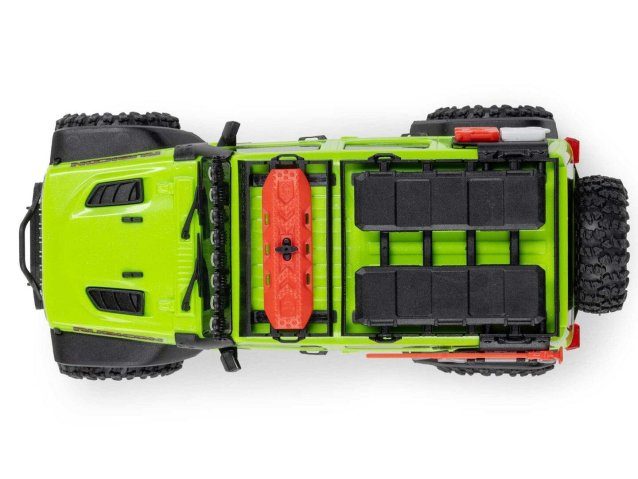 green 1/30 SCX30 Jeep Wrangler JLU 4X4 RTRRock Crawler - Cars - view 4