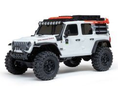 white 1/30 SCX30 Jeep Wrangler JLU 4X4 RTR Rock Crawler