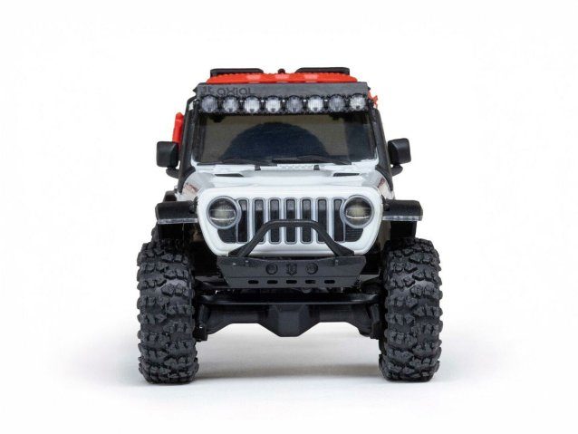 white 1/30 SCX30 Jeep Wrangler JLU 4X4 RTR Rock Crawler - Cars - view 3