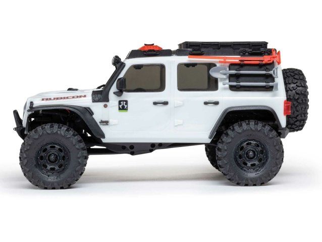 white 1/30 SCX30 Jeep Wrangler JLU 4X4 RTR Rock Crawler - Cars - view 4