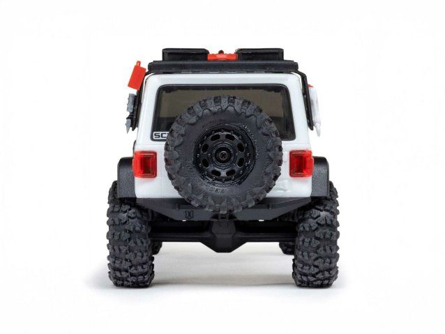 white 1/30 SCX30 Jeep Wrangler JLU 4X4 RTR Rock Crawler - Cars - view 5