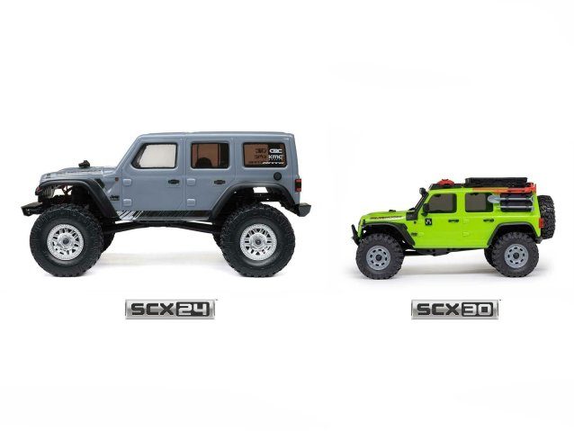 white 1/30 SCX30 Jeep Wrangler JLU 4X4 RTR Rock Crawler - Cars - view 23