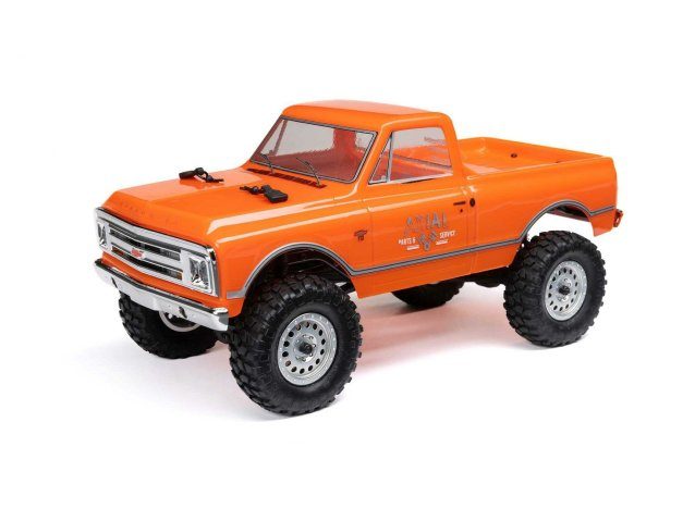 orange 1/24 SCX24 1967 Chevrolet C10 4WD Rock Crawler RTR - Cars