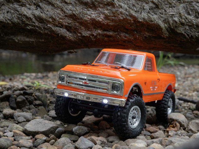 orange 1/24 SCX24 1967 Chevrolet C10 4WD Rock Crawler RTR - Cars - view 14