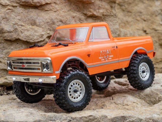 orange 1/24 SCX24 1967 Chevrolet C10 4WD Rock Crawler RTR - Cars - view 17