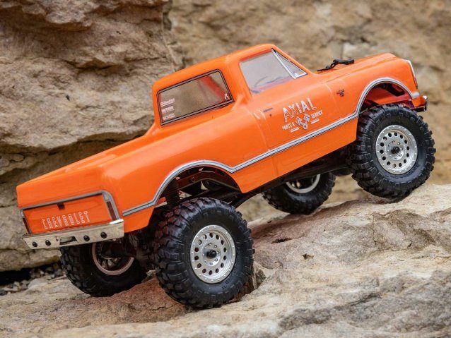 orange 1/24 SCX24 1967 Chevrolet C10 4WD Rock Crawler RTR - Cars - view 18