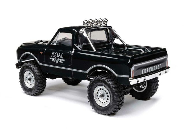 black 1/24 SCX24 1967 Chevrolet C10 4WD Rock Crawler RTR - Cars - view 2