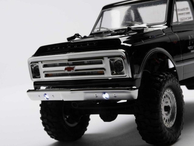 black 1/24 SCX24 1967 Chevrolet C10 4WD Rock Crawler RTR - Cars - view 10