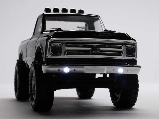 black 1/24 SCX24 1967 Chevrolet C10 4WD Rock Crawler RTR - Cars - view 11