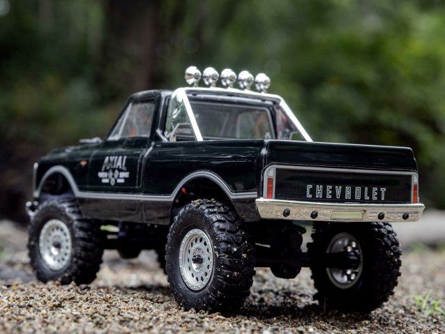 black 1/24 SCX24 1967 Chevrolet C10 4WD Rock Crawler RTR - Cars - view 14