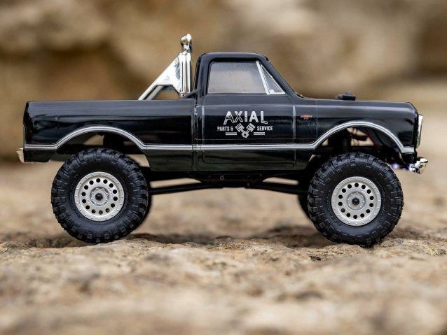 black 1/24 SCX24 1967 Chevrolet C10 4WD Rock Crawler RTR - Cars - view 18