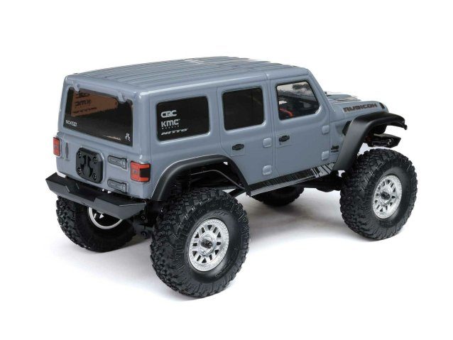 grey 1/24 SCX24 Jeep Wrangler JLU 4WD Rock Crawler RTR - Cars - view 3