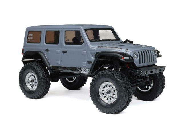 grey 1/24 SCX24 Jeep Wrangler JLU 4WD Rock Crawler RTR - Cars - view 4