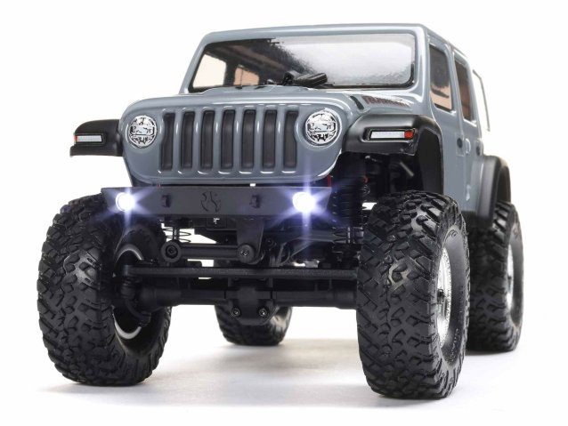 grey 1/24 SCX24 Jeep Wrangler JLU 4WD Rock Crawler RTR - Cars - view 10