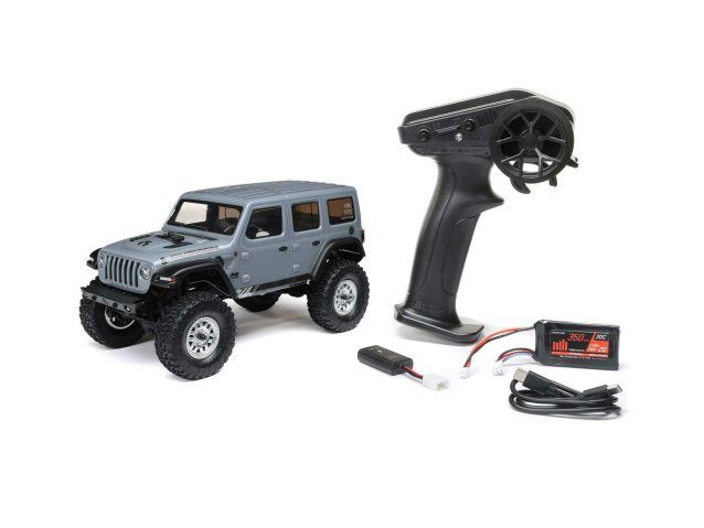 grey 1/24 SCX24 Jeep Wrangler JLU 4WD Rock Crawler RTR - Cars - view 14