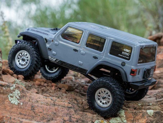 grey 1/24 SCX24 Jeep Wrangler JLU 4WD Rock Crawler RTR - Cars - view 18
