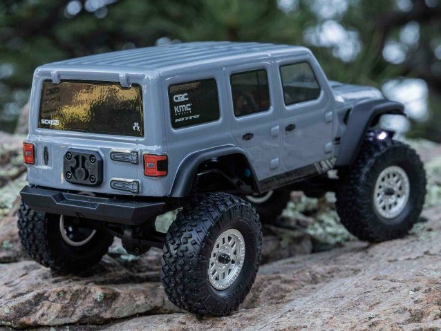 grey 1/24 SCX24 Jeep Wrangler JLU 4WD Rock Crawler RTR - Cars - view 20