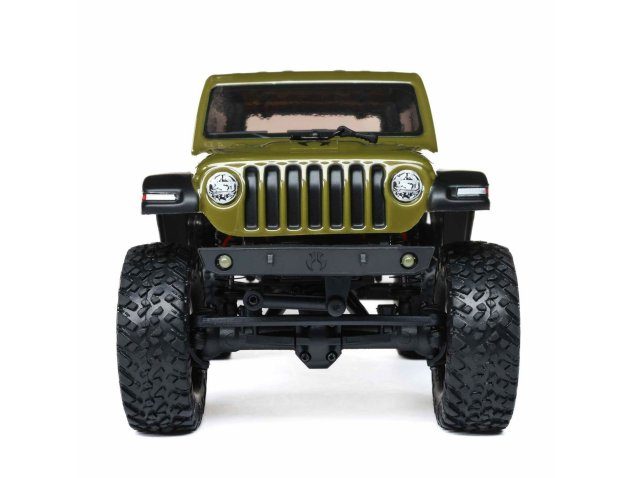 green 1/24 SCX24 Jeep Wrangler JLU 4WD Rock Crawler RTR - Cars - view 7