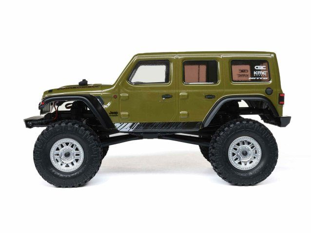 green 1/24 SCX24 Jeep Wrangler JLU 4WD Rock Crawler RTR - Cars - view 8