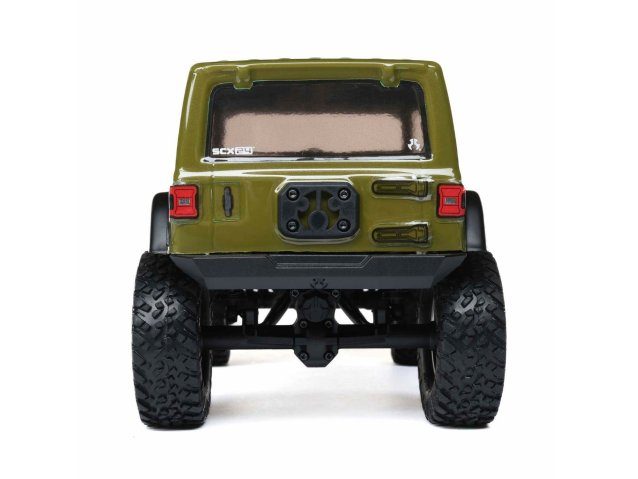 green 1/24 SCX24 Jeep Wrangler JLU 4WD Rock Crawler RTR - Cars - view 9