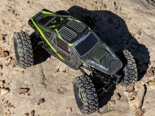 green 1/24 AX24 XC-1 4WS Crawler RTR - Cars - view 17