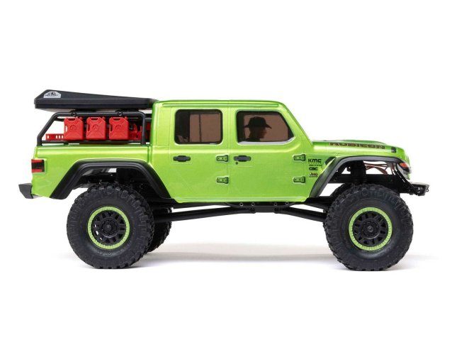 green 1/24 SCX24 Jeep JT Gladiator 4WD Rock Crawler RTR - Cars - view 7