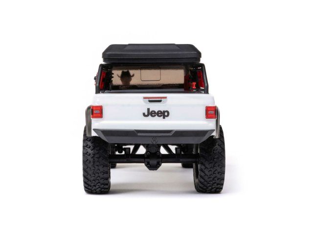 white 1/24 SCX24 Jeep JT Gladiator 4WD Rock Crawler RTR - Cars - view 8