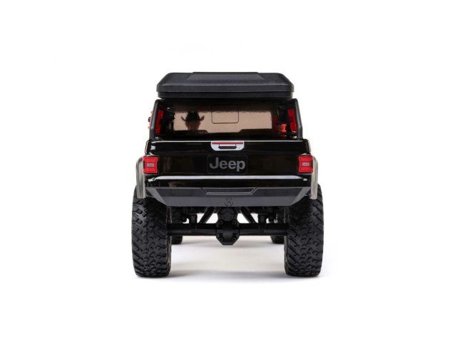 black 1/24 SCX24 Jeep JT Gladiator 4WD Rock Crawler RTR - Cars - view 7