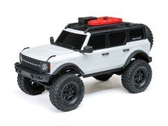 white 1/24 SCX24 Ford Bronco 4X4 RTR with battery and charger
