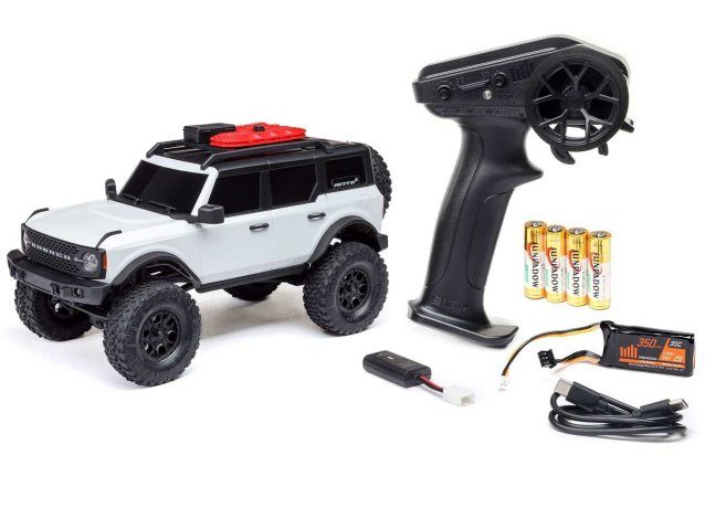 white 1/24 SCX24 Ford Bronco 4X4 RTR with battery and charger - Cars - view 8