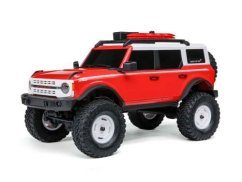 red 1/24 SCX24 Ford Bronco 4X4 RTR with battery and charger