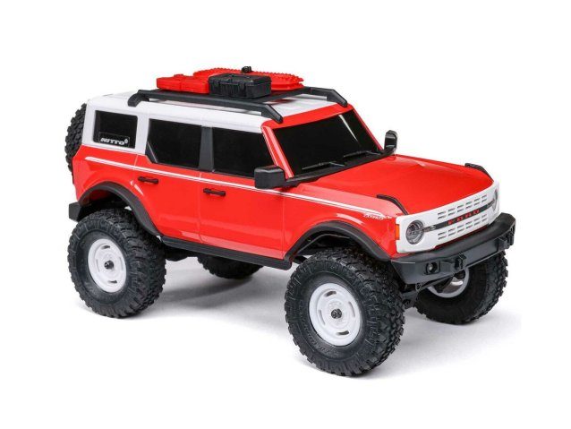 red 1/24 SCX24 Ford Bronco 4X4 RTR with battery and charger - Cars - view 3