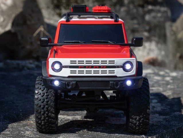 red 1/24 SCX24 Ford Bronco 4X4 RTR with battery and charger - Cars - view 16