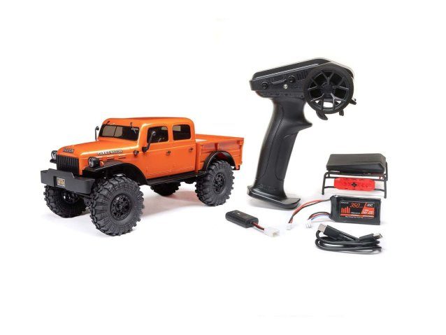 orange 1/24 SCX24 Dodge Power Wagon 4WD Rock Crawler RTR - Cars - view 9