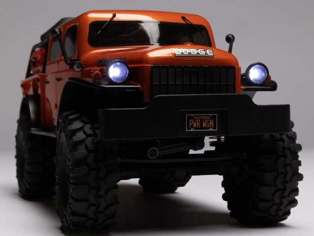 orange 1/24 SCX24 Dodge Power Wagon 4WD Rock Crawler RTR - Cars - view 11