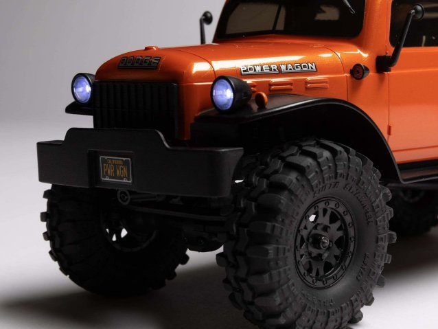 orange 1/24 SCX24 Dodge Power Wagon 4WD Rock Crawler RTR - Cars - view 13