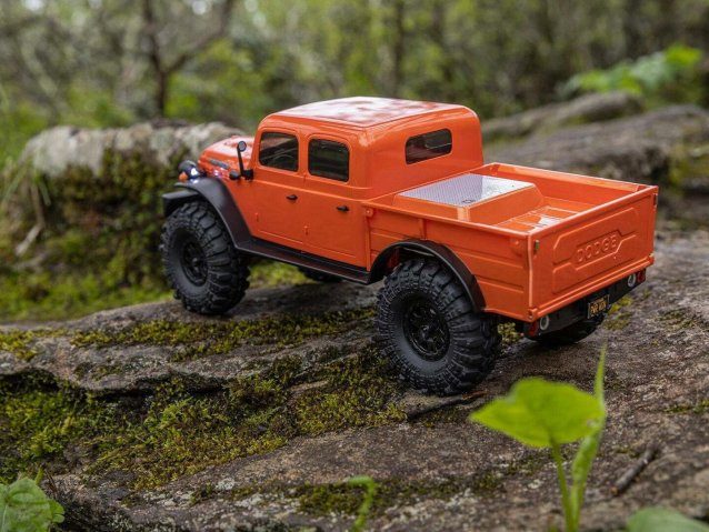 orange 1/24 SCX24 Dodge Power Wagon 4WD Rock Crawler RTR - Cars - view 16