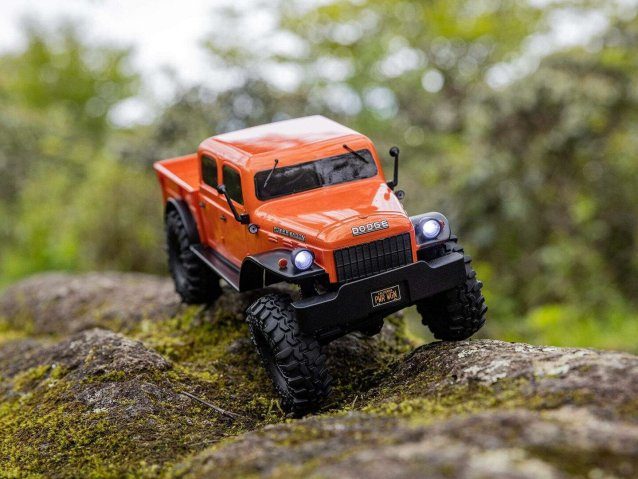 orange 1/24 SCX24 Dodge Power Wagon 4WD Rock Crawler RTR - Cars - view 17